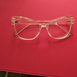 Clear Cat-Eye Prescription Glasses